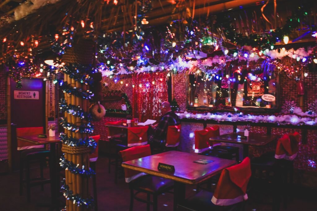 bamboo tinsel club holiday long beach