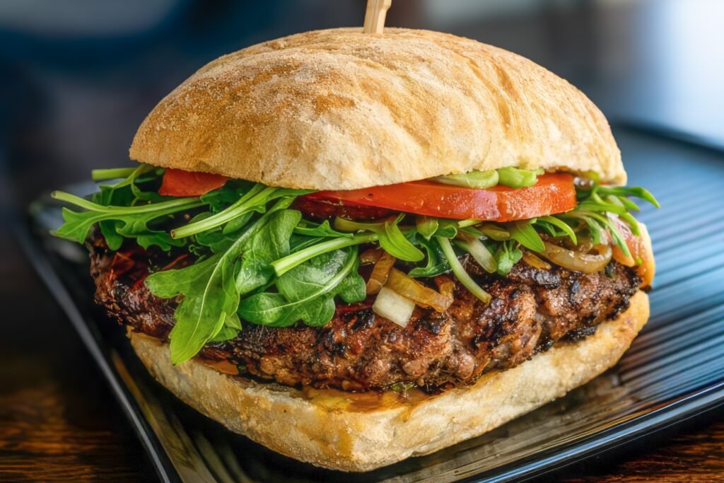 good bar long beach vegan burger