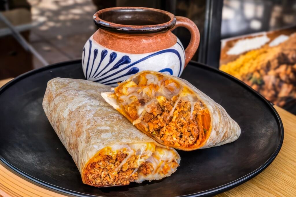 los reyes del taco sabrosos long beach breakfast burrito