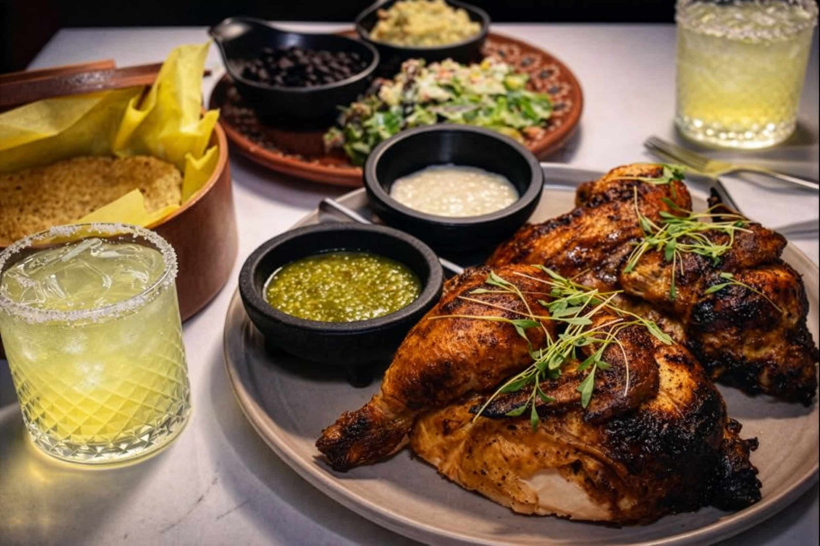 el barrio long beach rotisserie dinner
