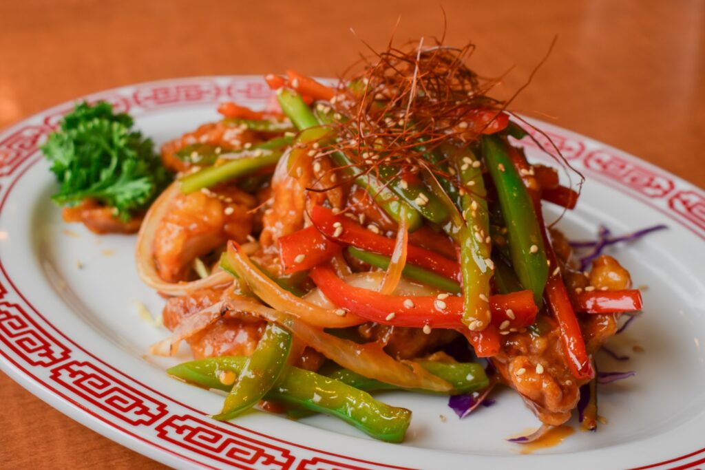 hinata ramen Long Beach spicy sesame chicken