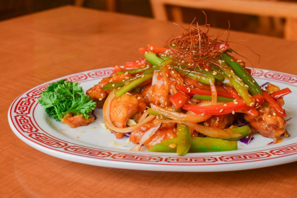 hinata ramen Long Beach spicy sesame chicken