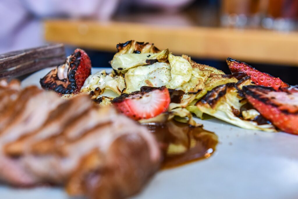 bar becky long beach grilled duck