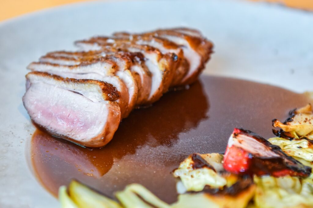 bar becky long beach grilled duck