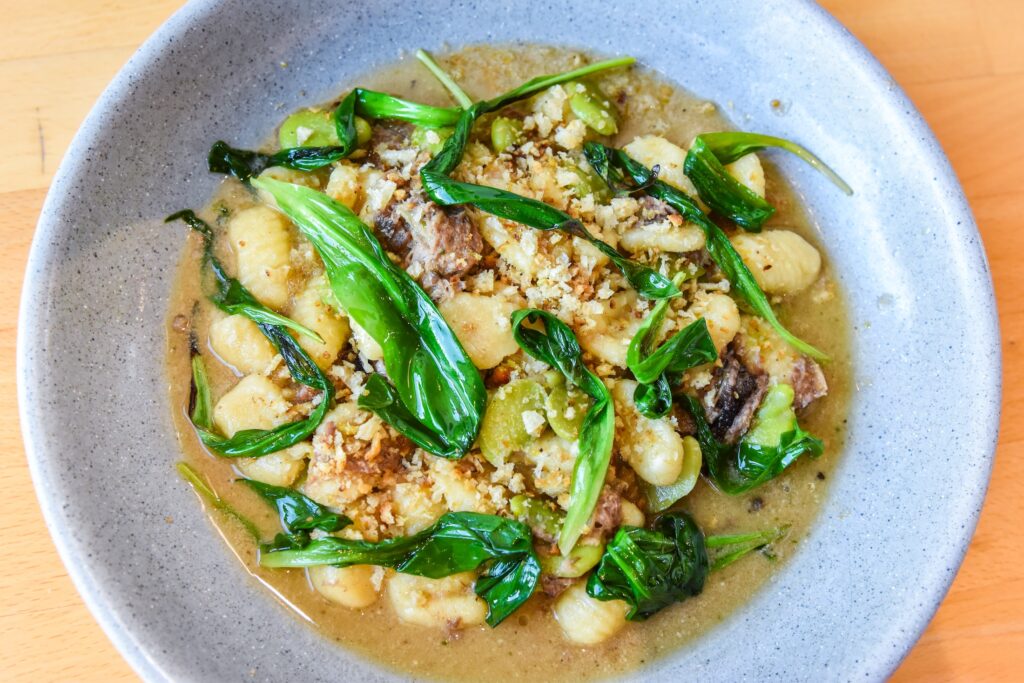 bar becky long beach ricotta gnudi