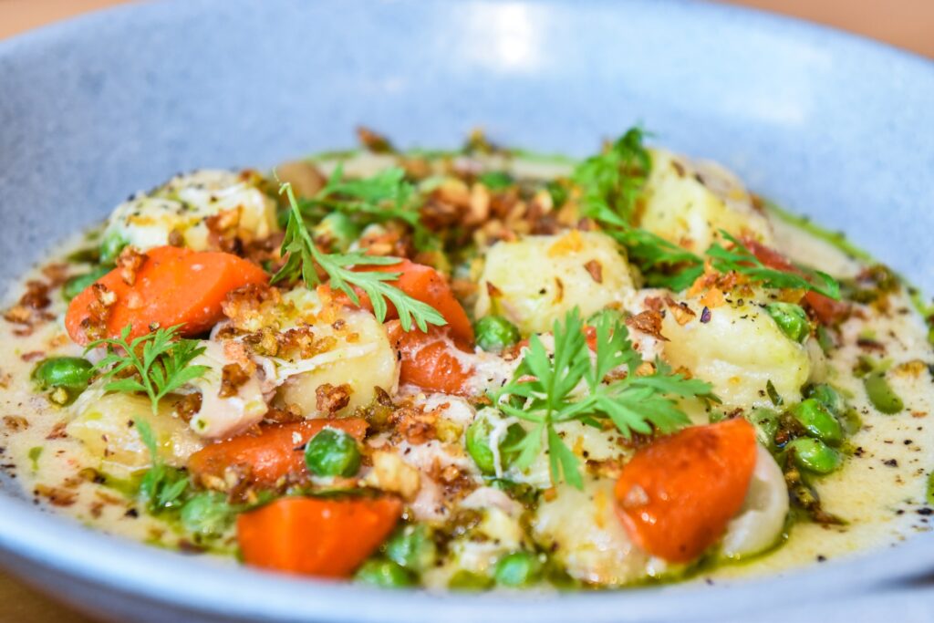 bar becky lojng beach chicken dumplings