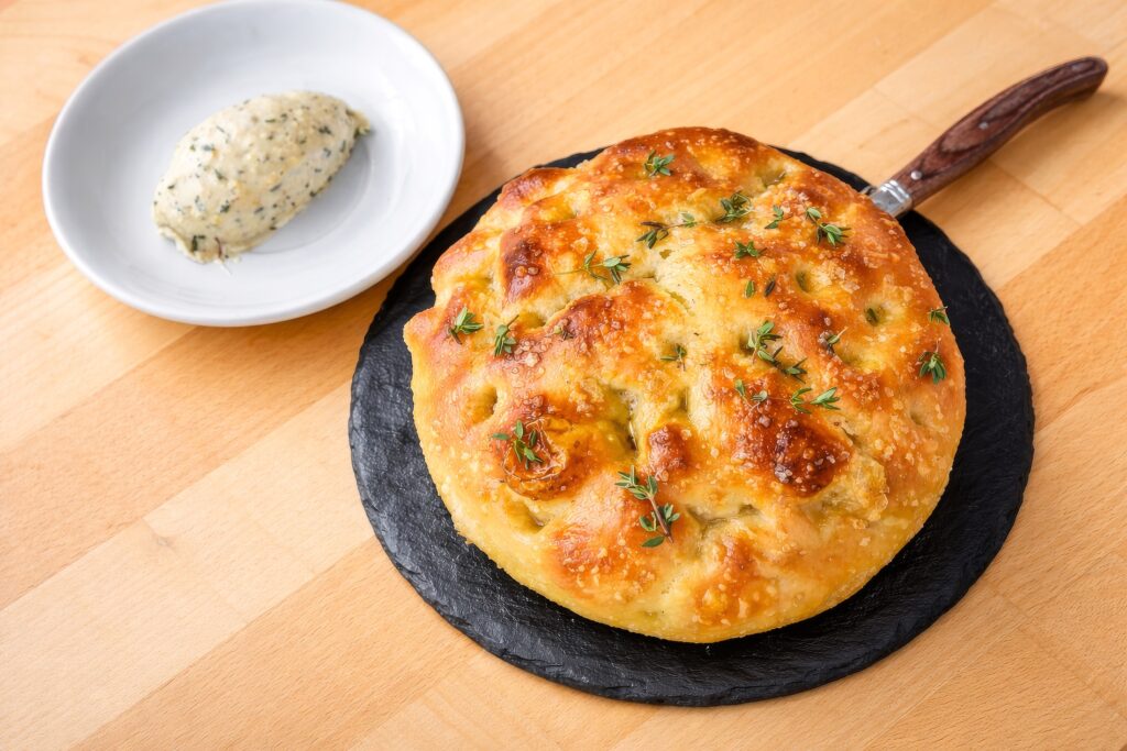 bar becky long beach focaccia and butter