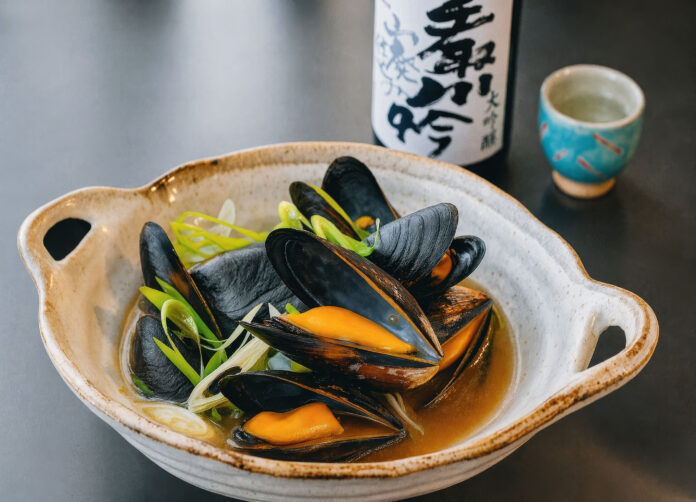 Homareya sake dinner