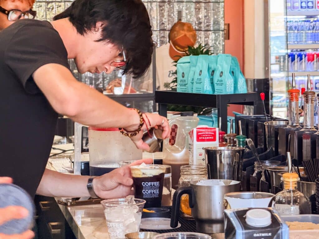 coffeedrunk belmont shore