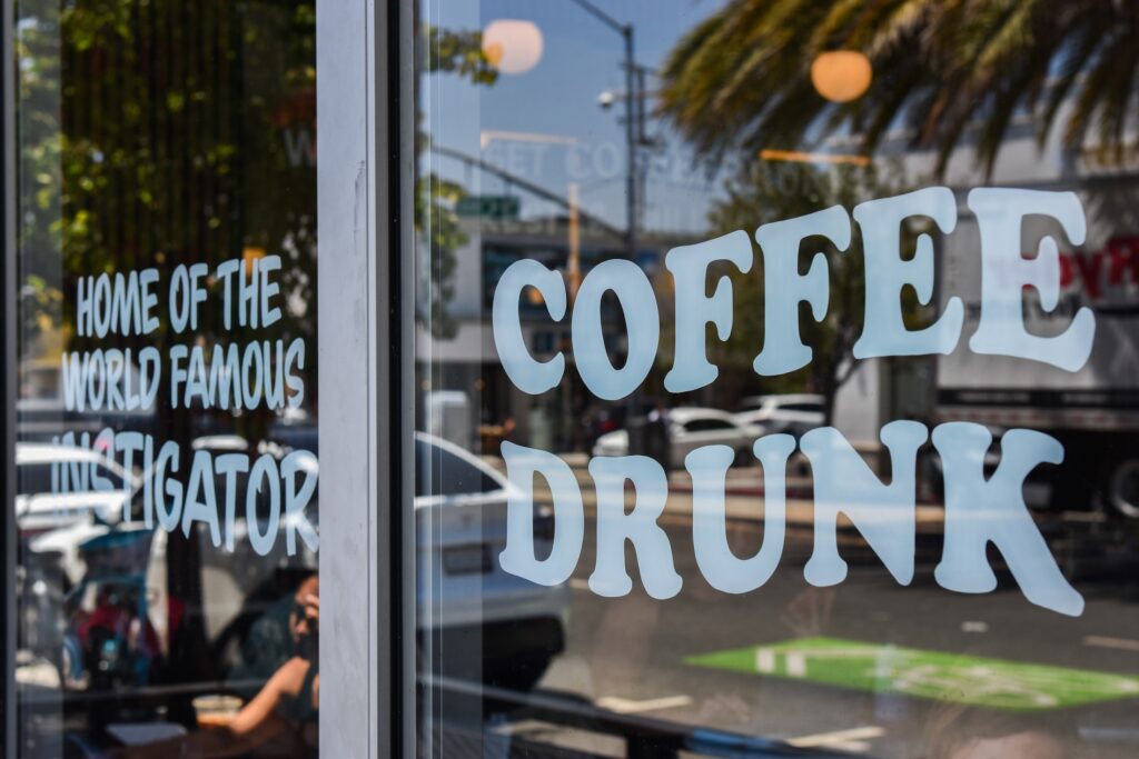 coffeedrunk belmont shore