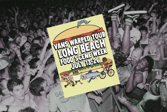 vans warped tour long beach food scene week