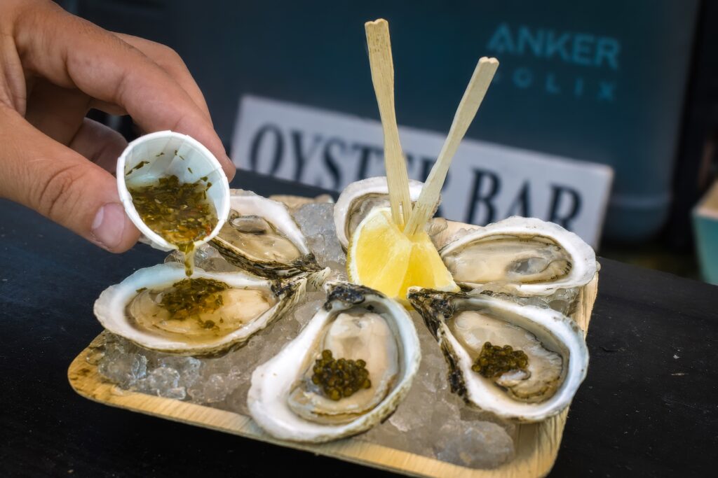loquat oysters bixby park farmers market long beach