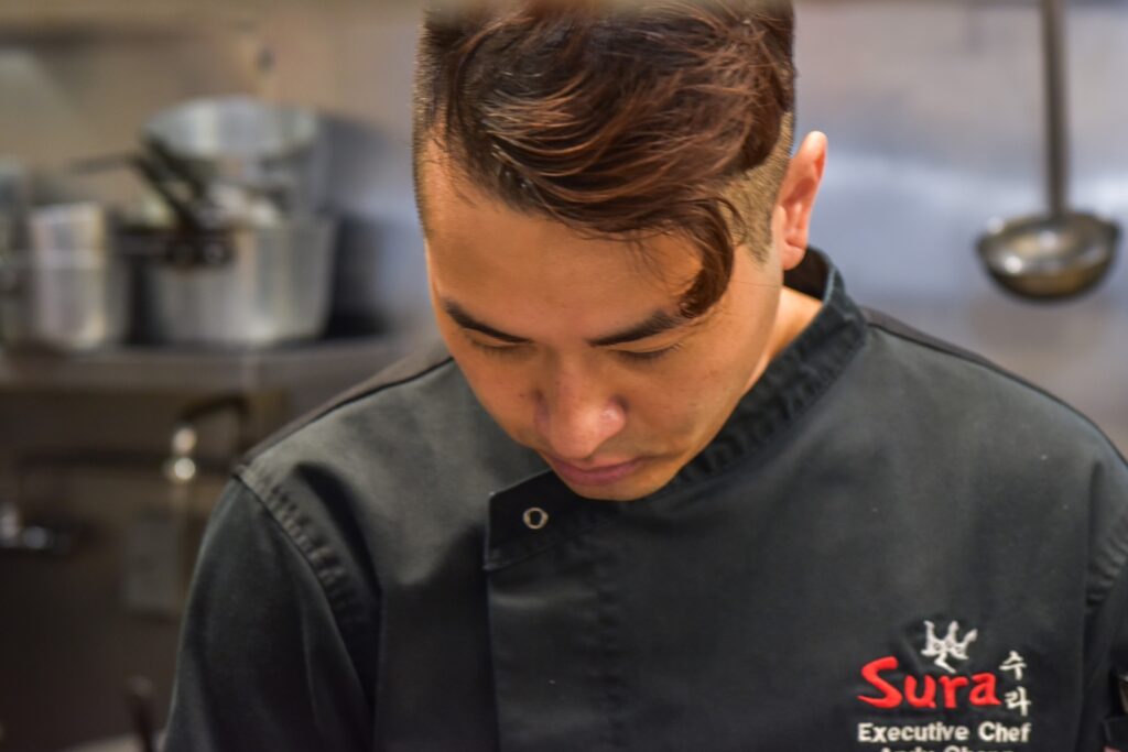 sura korean bbq long beach Chef Andy uk chang